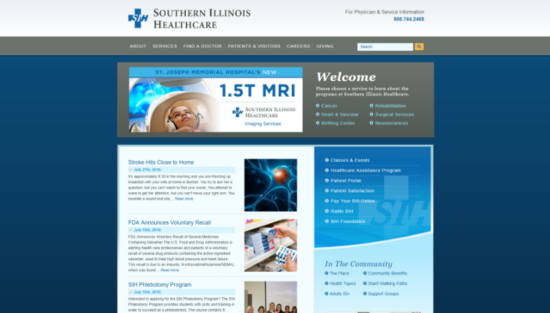 Project 3 - Southern Illinois Healthcare